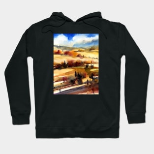 Tuscan countryside Hoodie